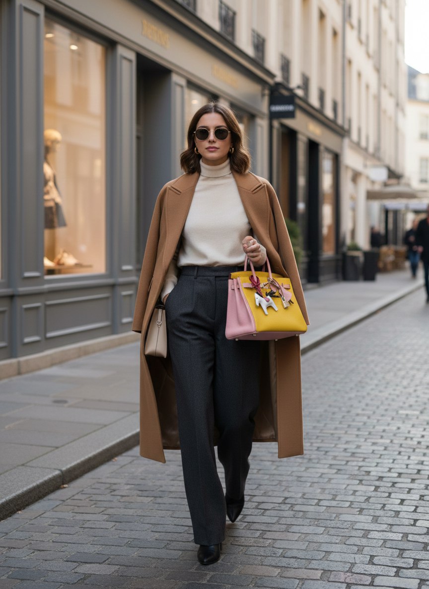 HERMES Женская сумка Birkin 25 см 9o Togo HERMES Женская сумка Birkin 25 см 9o Togo