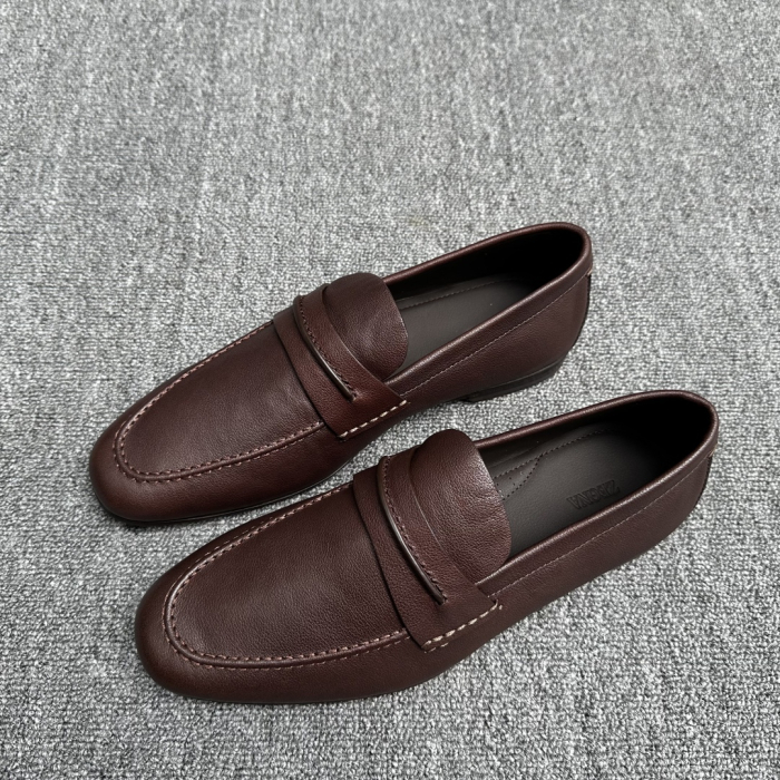 ERMENEGILDO ZEGNA Мужские замшевые лоферы