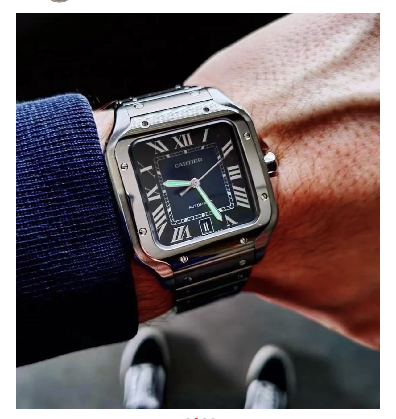 CARTIER Мужские часы Santos WSSA0030 CARTIER Мужские часы Santos WSSA0030