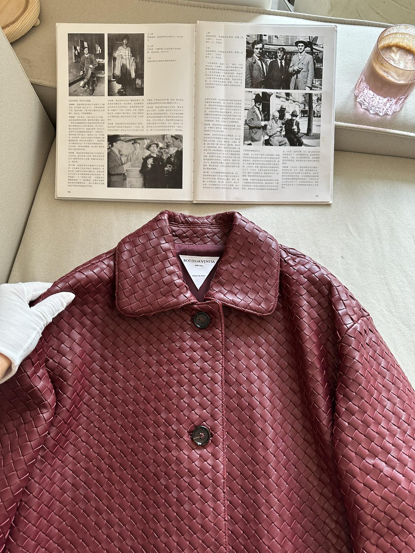 BOTTEGA VENETA Женская кожаная рубашка BOTTEGA VENETA Женская кожаная рубашка