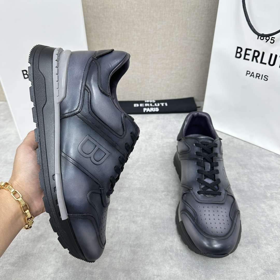 BERLUTI Мужские кроссовки Fast Track BERLUTI Мужские кроссовки Fast Track