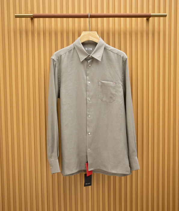 KITON Мужская рубашка лён