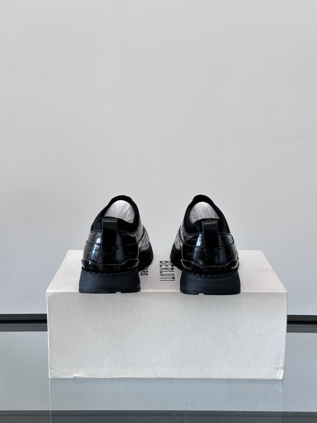 BERLUTI Мужские кроссовки коровья кожа