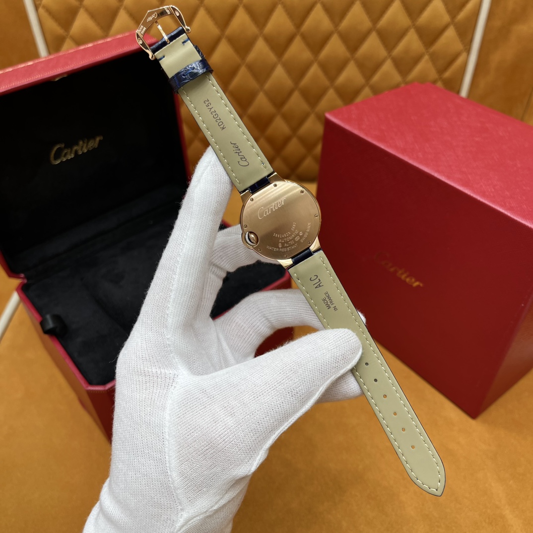 CARTIER Женские часы Cartier Ballon Bleu 33 WGBB0052 CARTIER Женские часы Cartier Ballon Bleu 33 WGBB0052