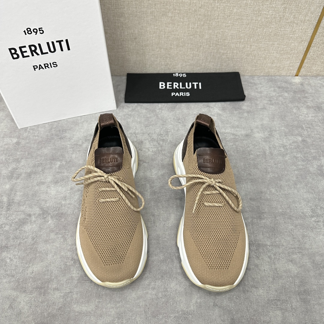BERLUTI Мужские кроссовки Shadow