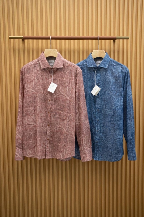 BRUNELLO CUCINELLI Мужская рубашка