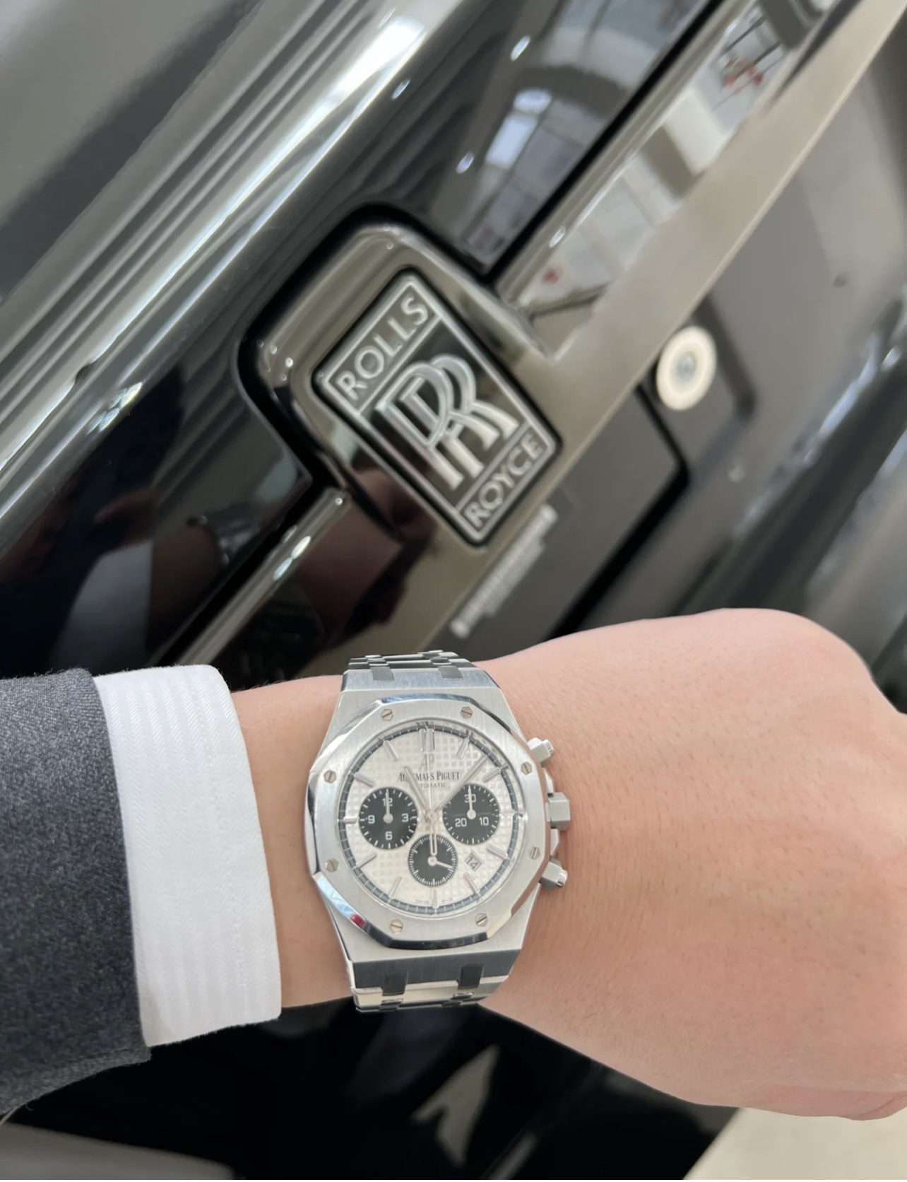 AUDEMARS PIGUET Мужские часы Royal Oak Chronograph 41 сталь AUDEMARS PIGUET Мужские часы Royal Oak Chronograph 41 сталь