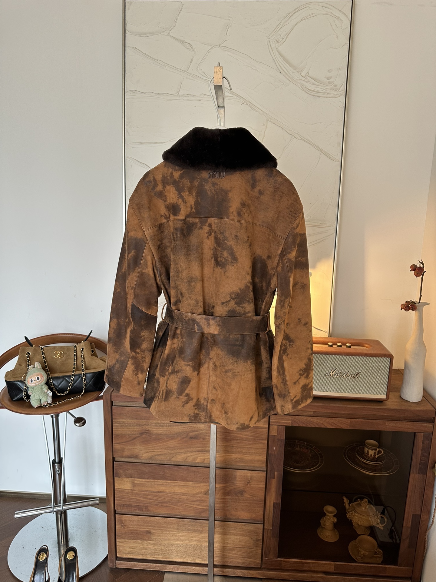 MIU MIU Женская кожаная куртка MIU MIU Женская кожаная куртка