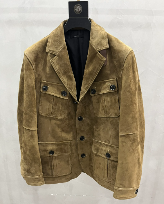 TOM FORD Мужская куртка из замши