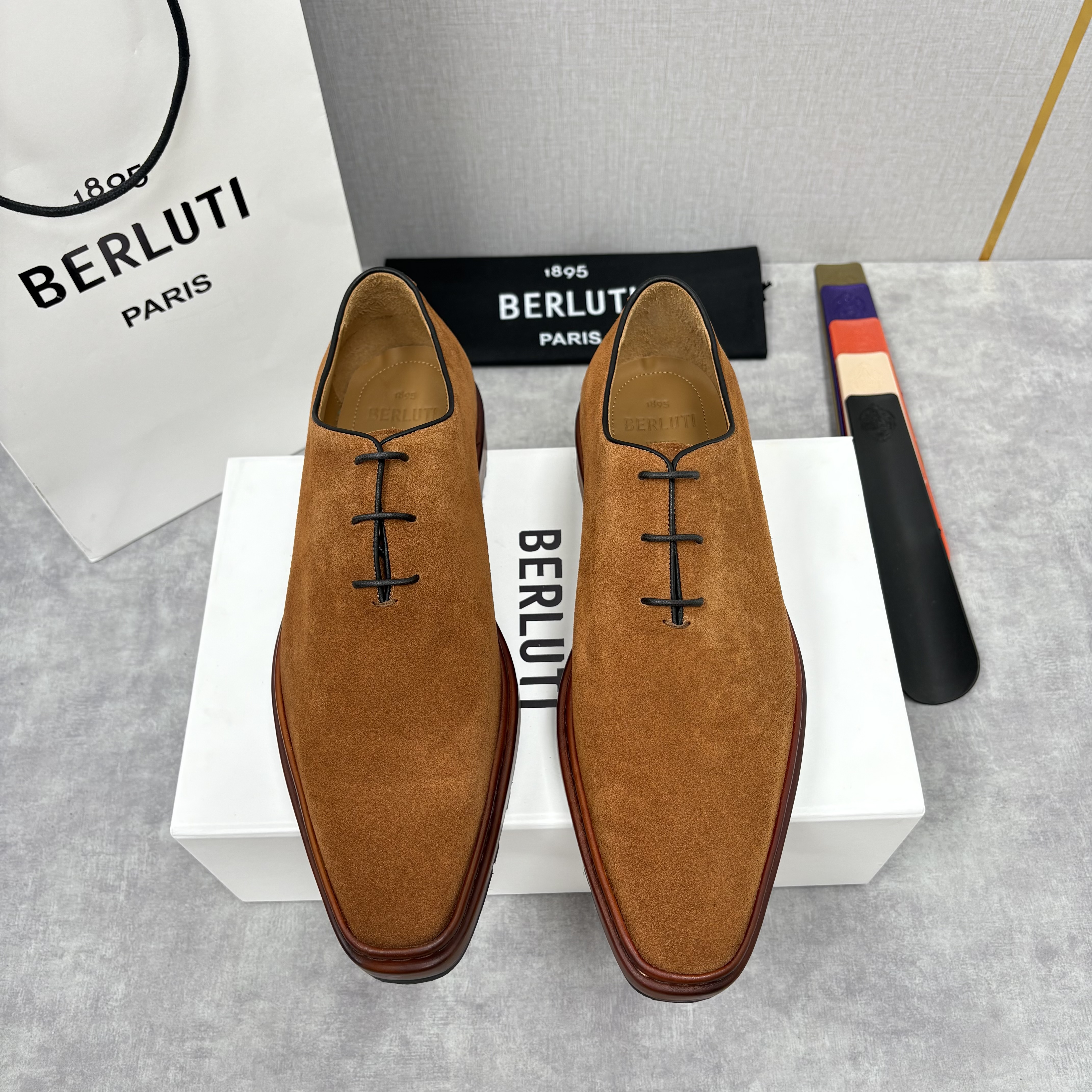 BERLUTI Мужские лоферы Alto замша BERLUTI Мужские лоферы Alto замша