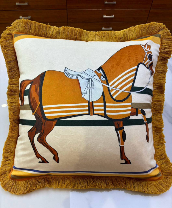  Hermes декоративная подушка