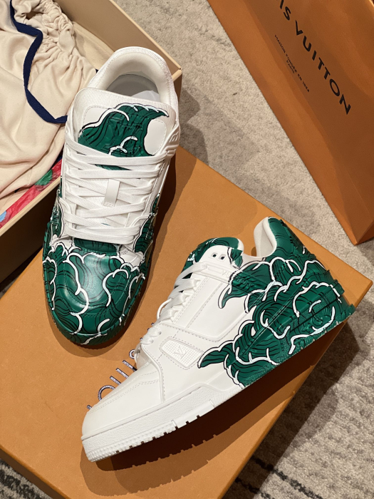 LOUIS VUITTON Кроссовки Trainer лимитка 