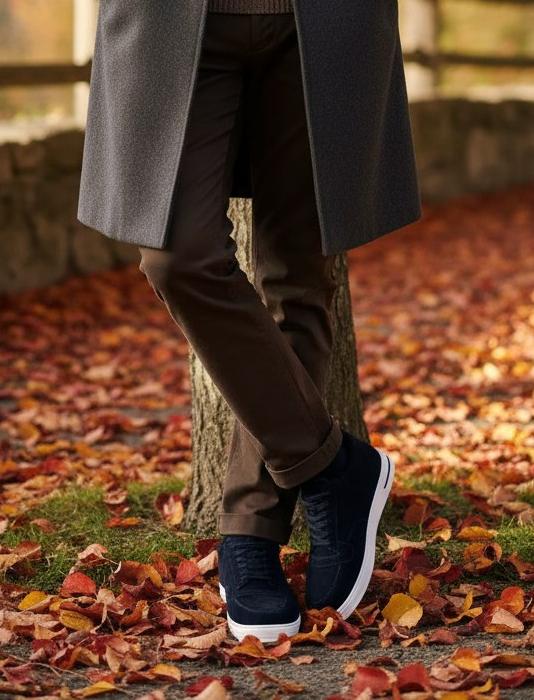 LORO PIANA Женские кроссовки из овчины 