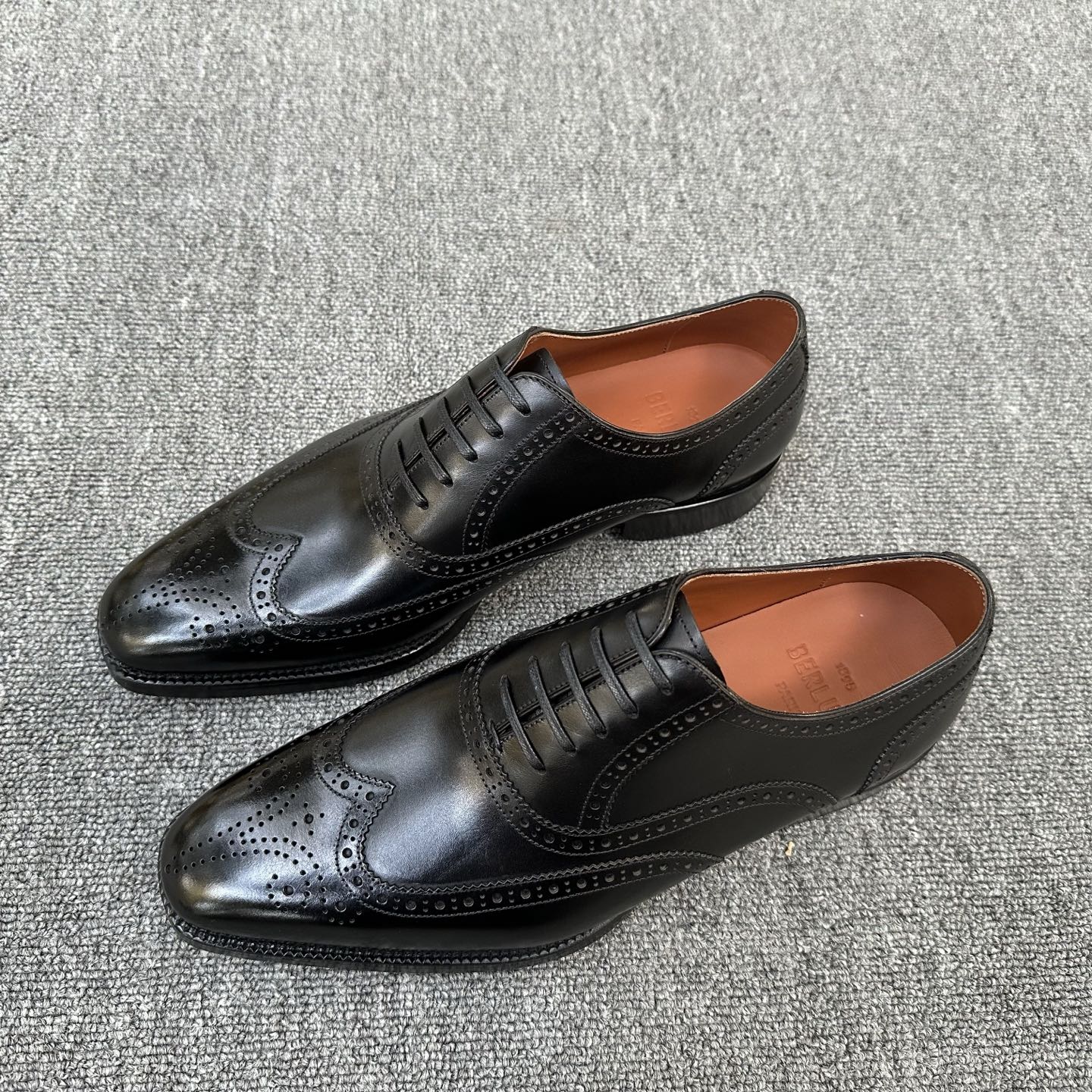 BERLUTI Мужские туфли из телячьей кожи 