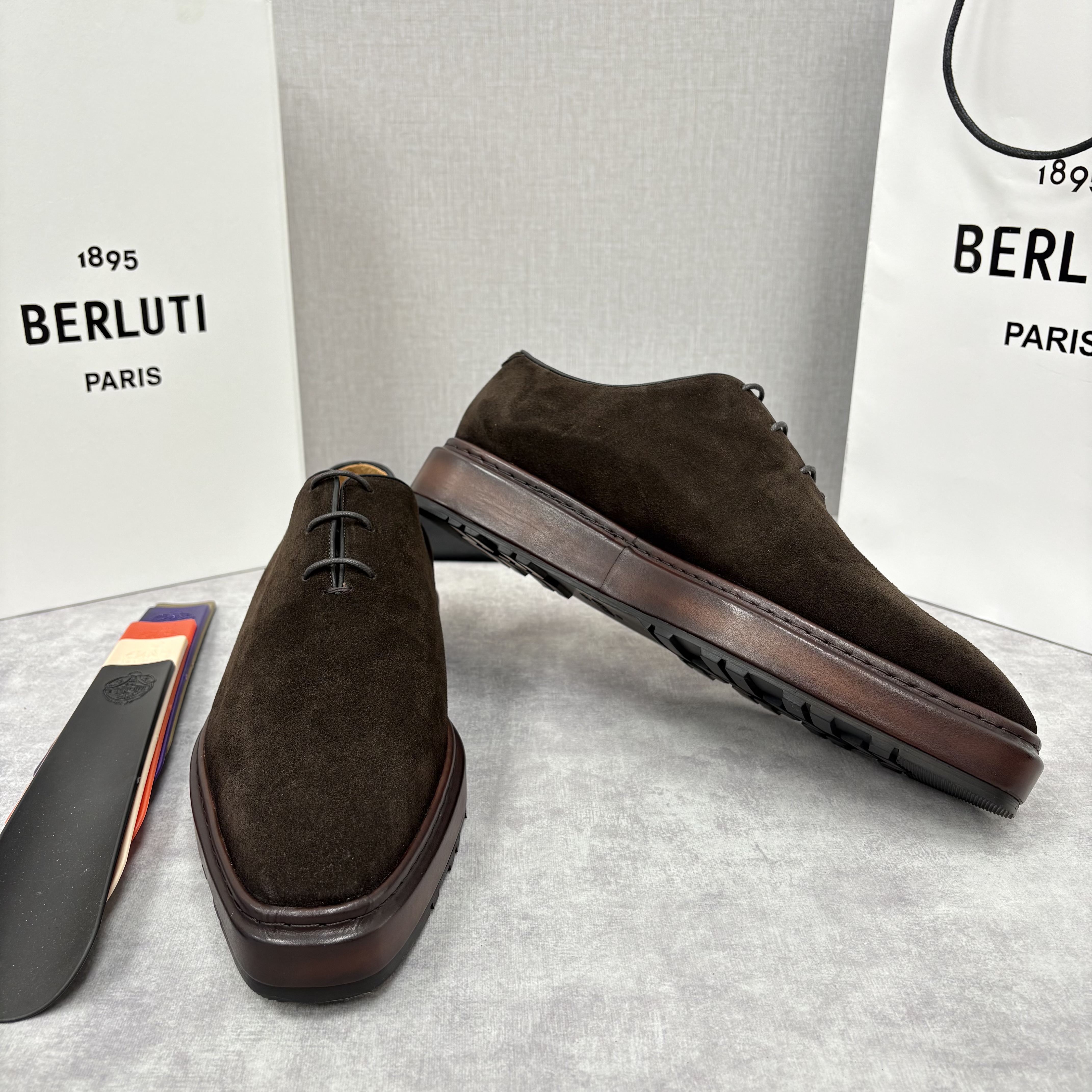 BERLUTI Мужские лоферы Alto замша