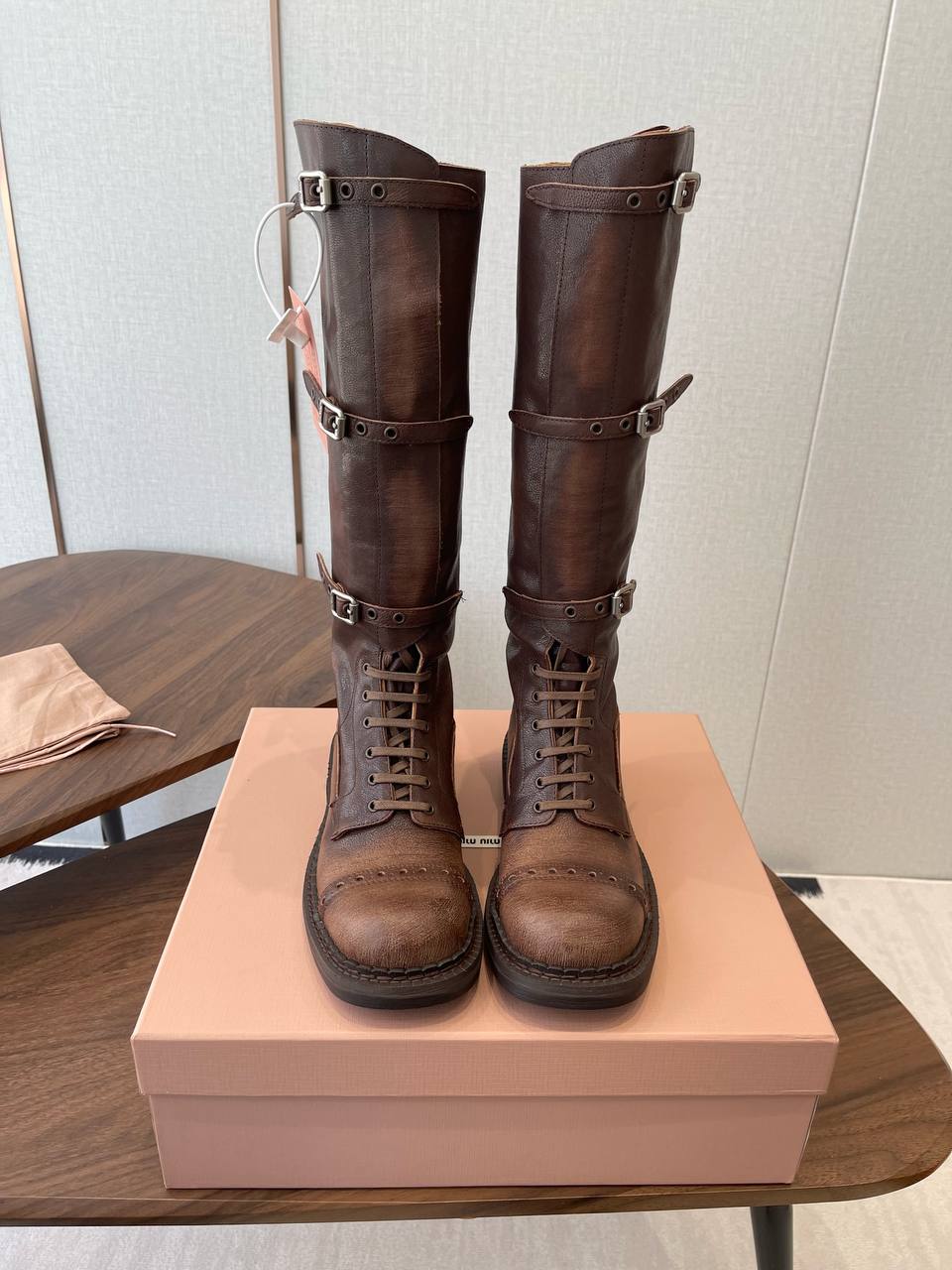 MIU MIU Женские сапоги 