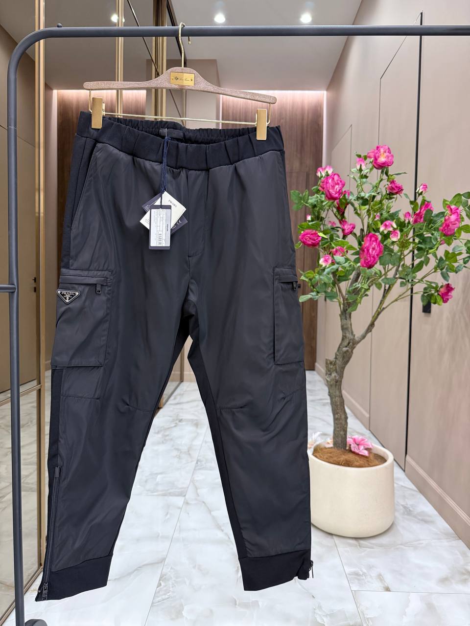 PRADA Мужские брюки карго PRADA Мужские брюки карго