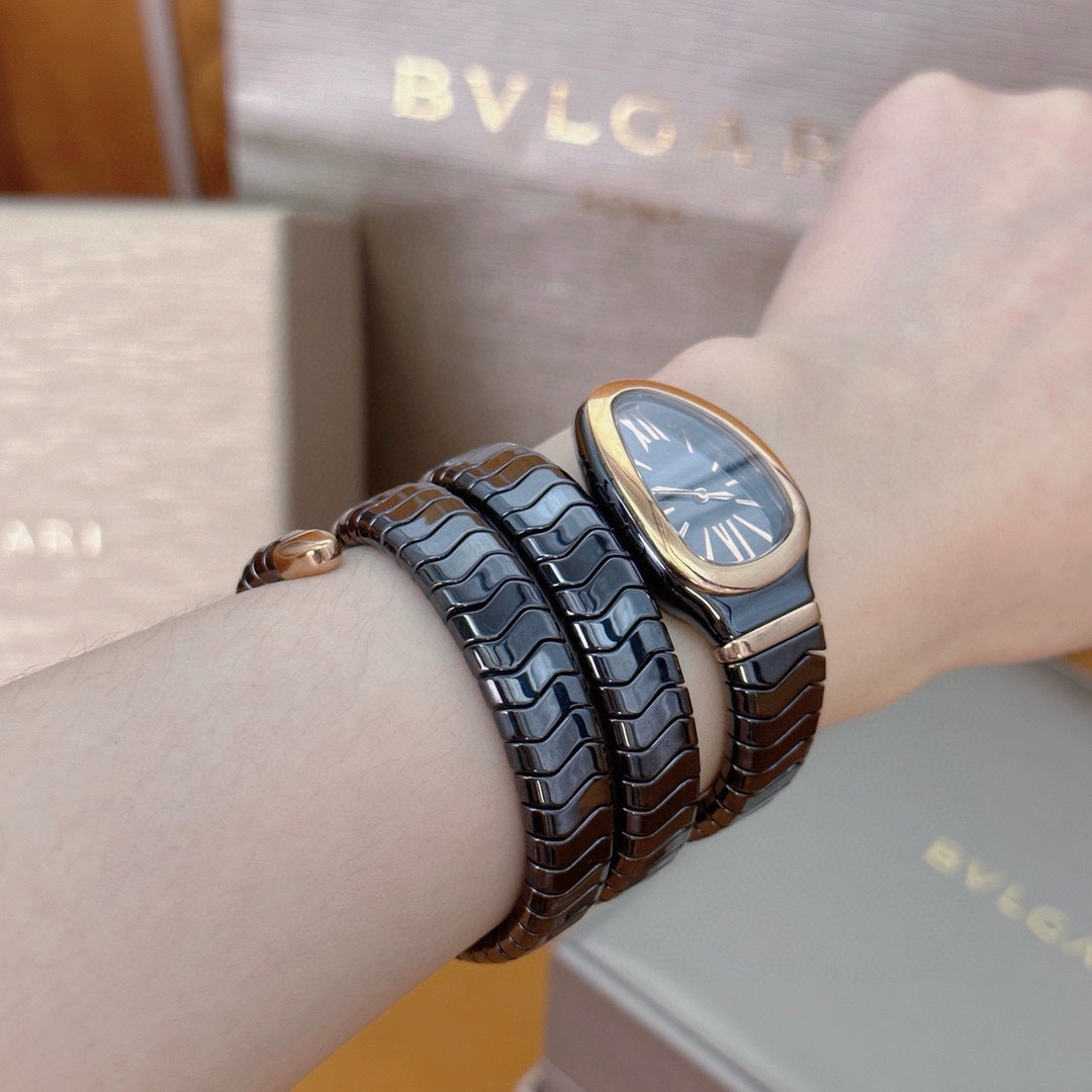 BVLGARI Женские часы Serpenti Spiga 102532 35 мм BVLGARI Женские часы Serpenti Spiga 102532 35 мм