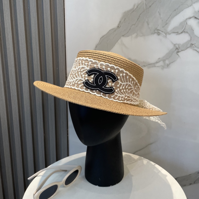 CHANEL Шляпа соломенная