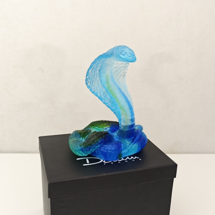 DAUM Хрустальный орнамент кобра