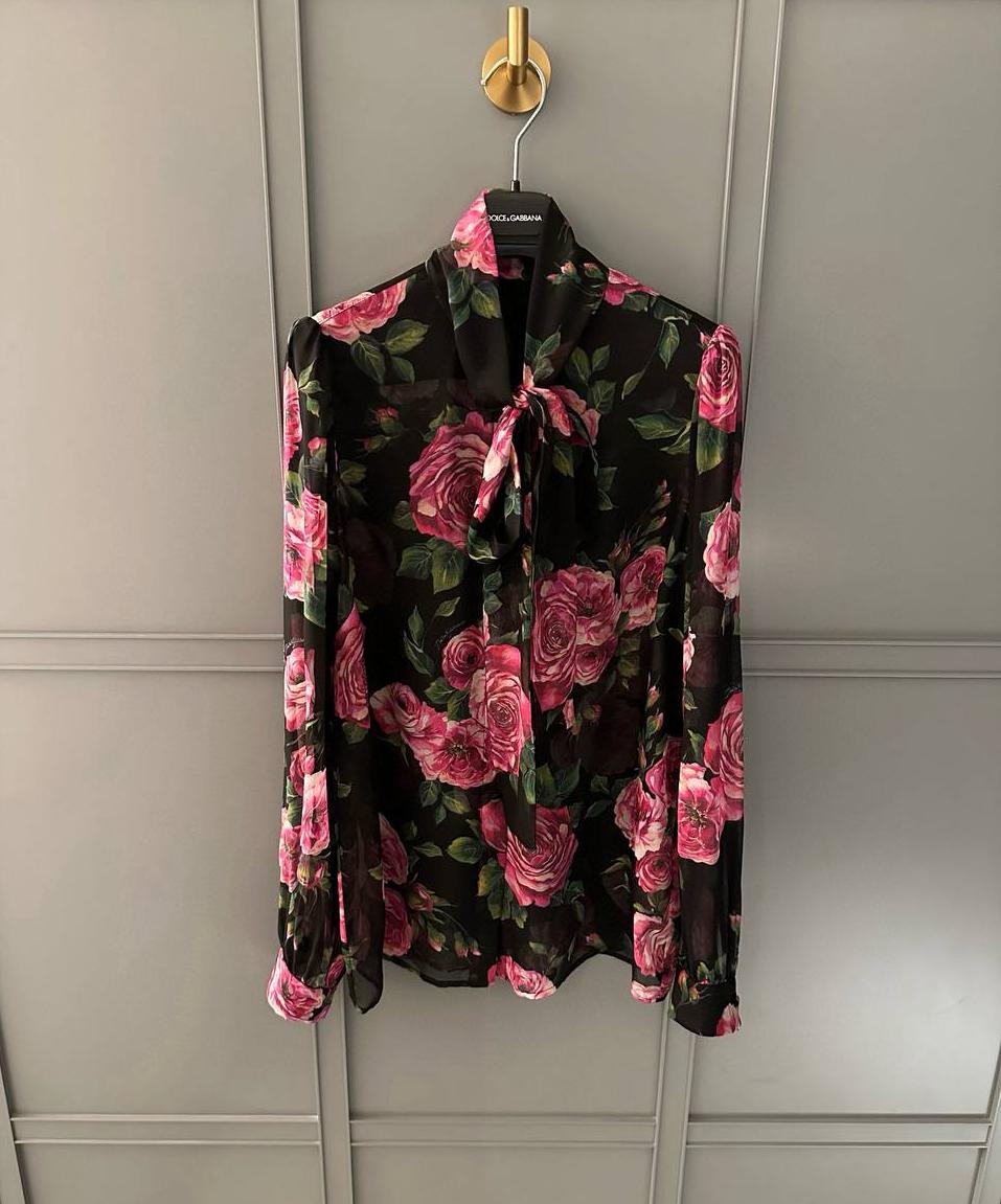 DOLCE & GABBANA Женская блузка шёлк DOLCE & GABBANA Женская блузка шёлк