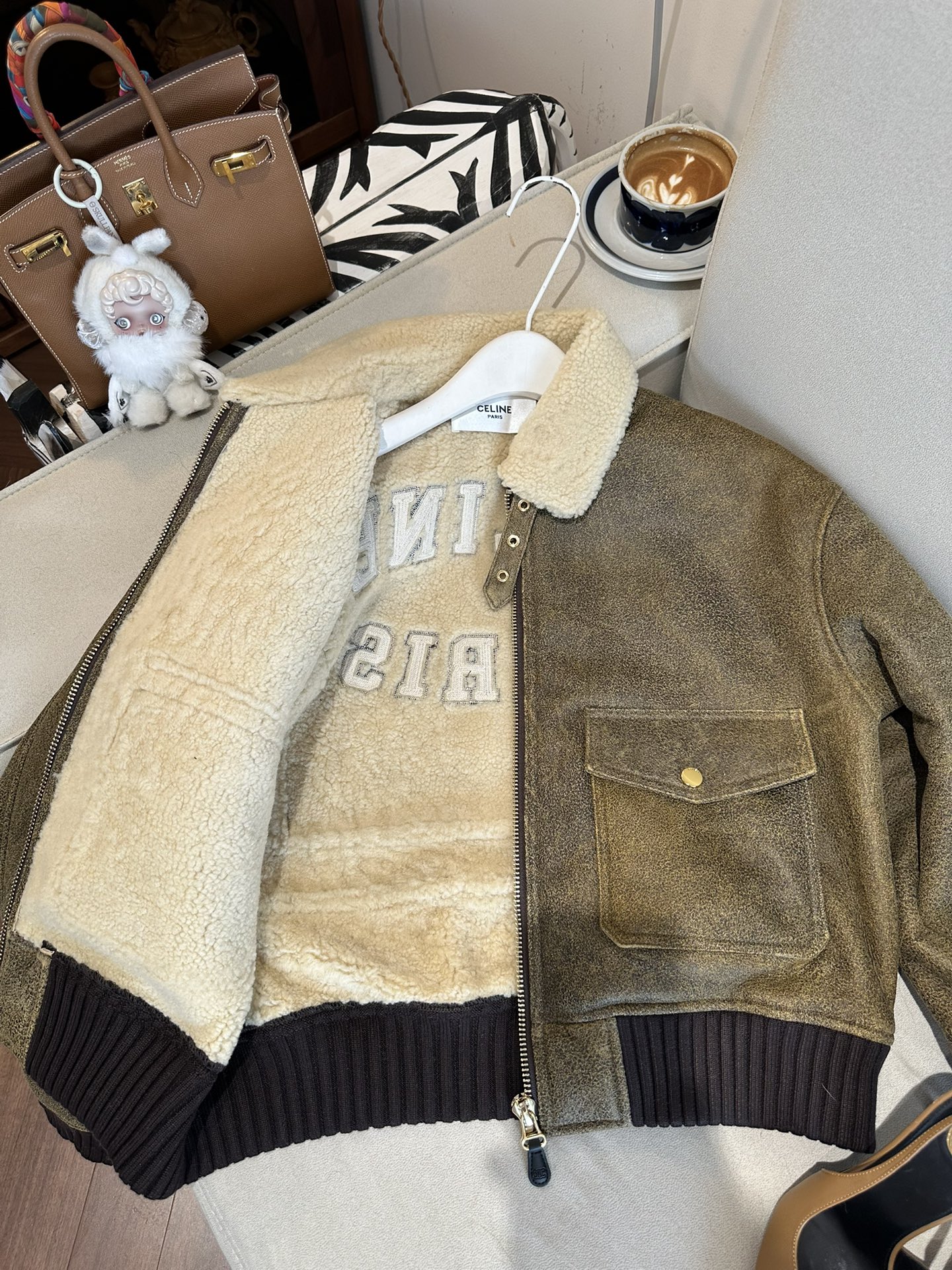 CELINE Женская дублёнка  CELINE Женская дублёнка