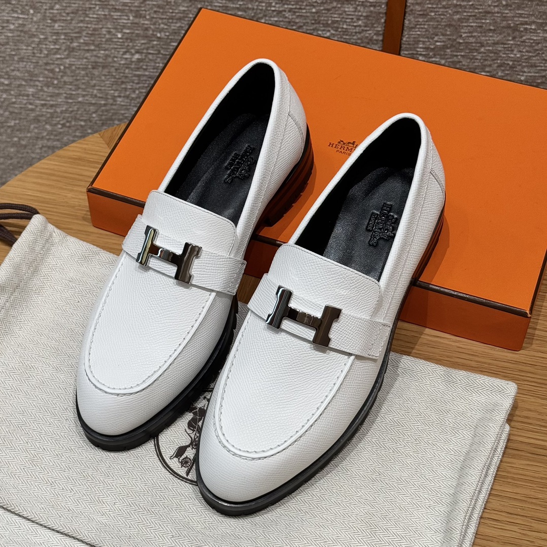 HERMES Женские лоферы Faubourg из телячьей кожи HERMES Женские лоферы Faubourg из телячьей кожи