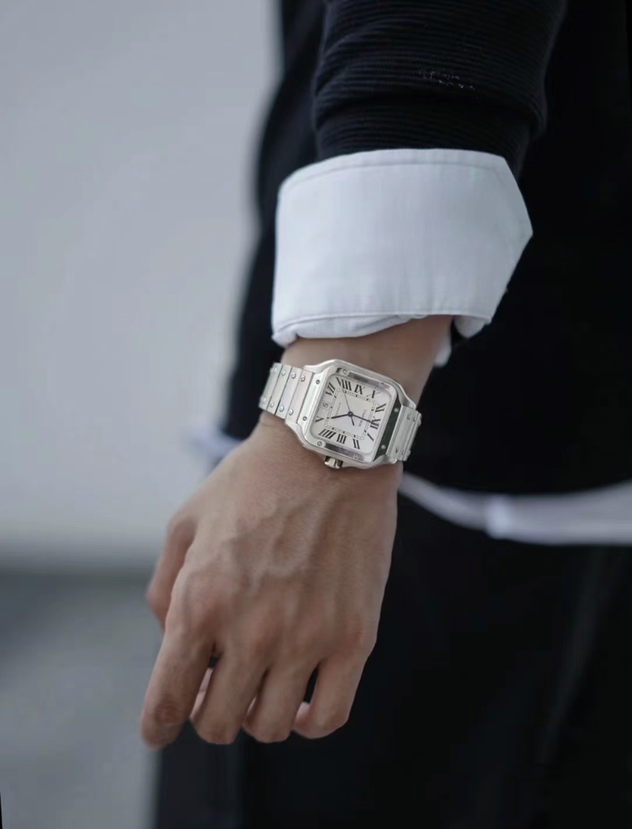 CARTIER Мужские часы Santos WSSA0018 CARTIER Мужские часы Santos WSSA0018