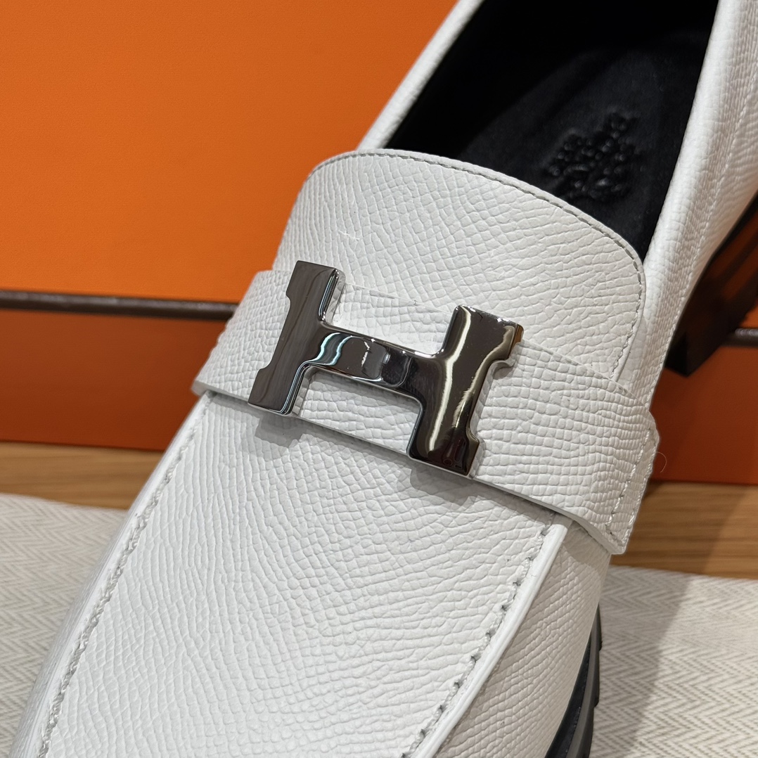HERMES Женские лоферы Faubourg из телячьей кожи HERMES Женские лоферы Faubourg из телячьей кожи