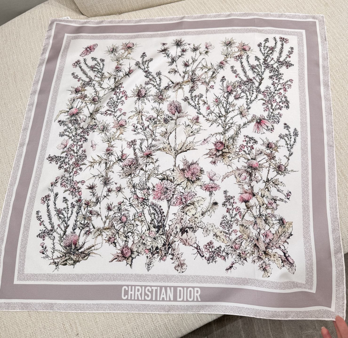 CHRISTIAN DIOR Женский платок Dior Chardons 90