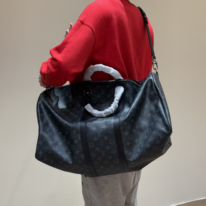 LOUIS VUITTON Мужская дорожная сумка Keepall 