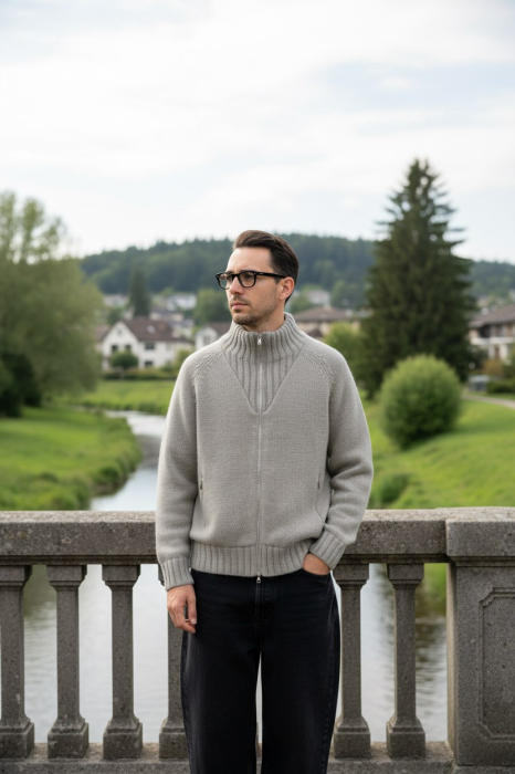 BRUNELLO CUCINELLI Мужской свитер из кашемира