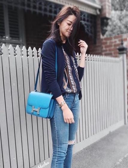 HERMES Женская сумка Constance 24 см P3 Epsom HERMES Женская сумка Constance 24 см P3 Epsom