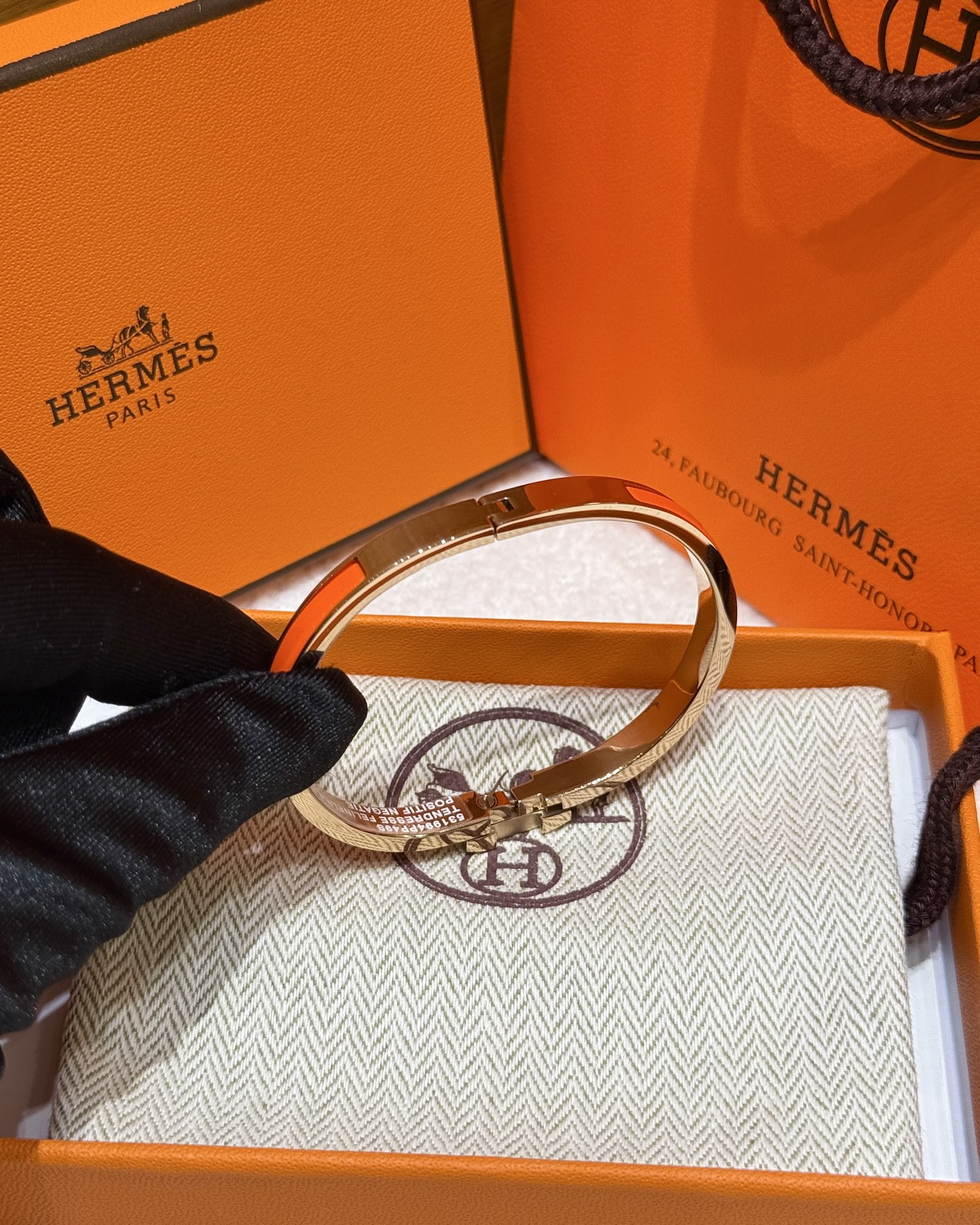 HERMES Браслет Clic H