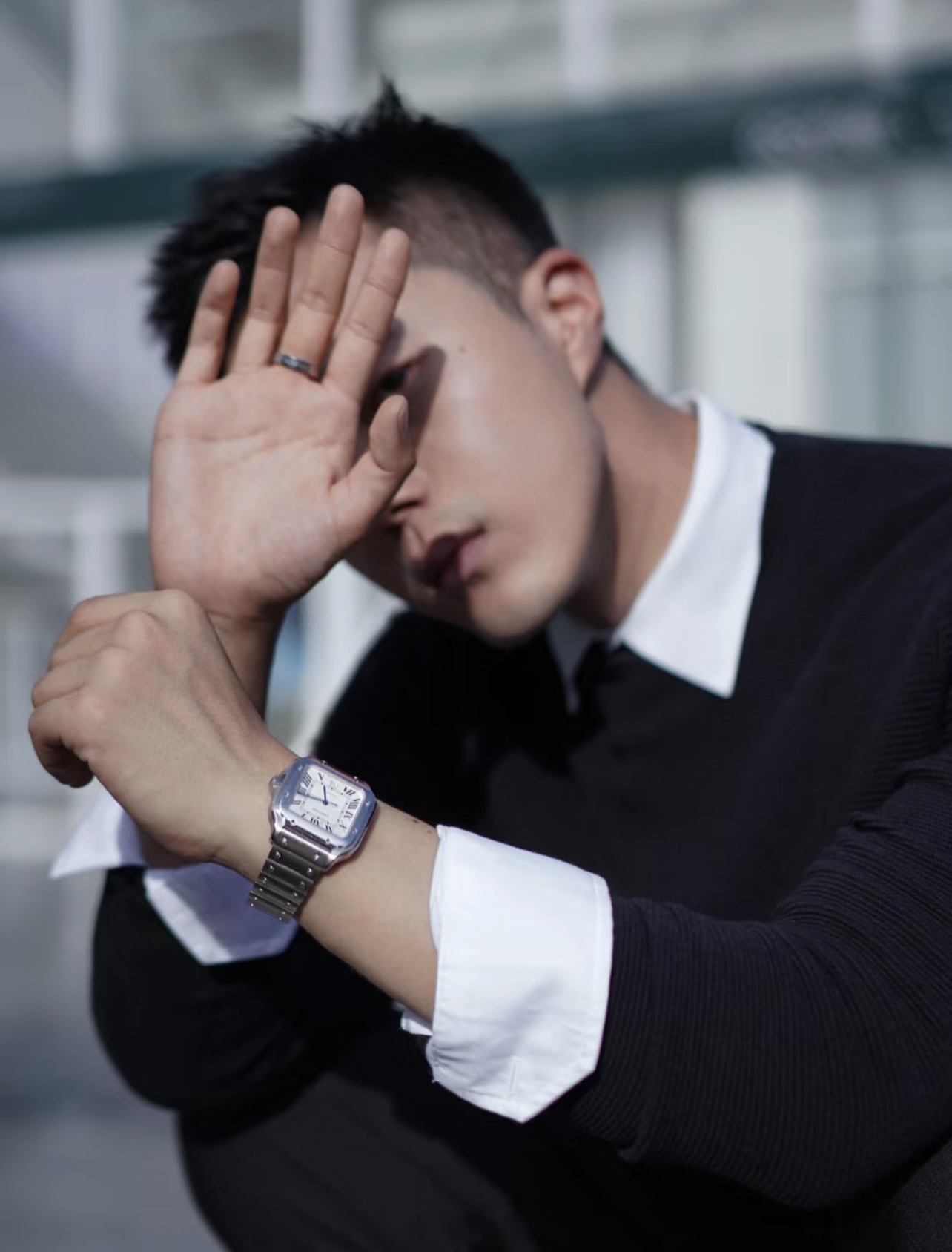 CARTIER Мужские часы Santos WSSA0018 CARTIER Мужские часы Santos WSSA0018