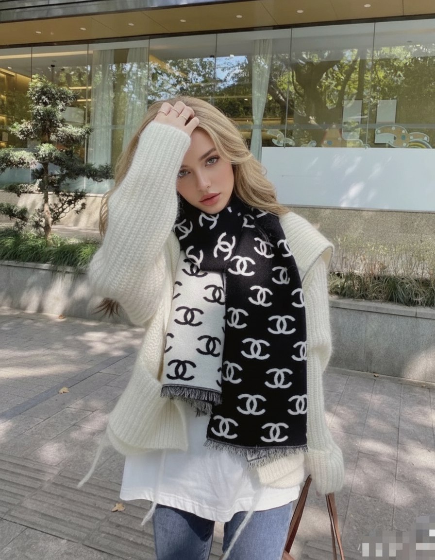 CHANEL Женский шарф CHANEL Женский шарф