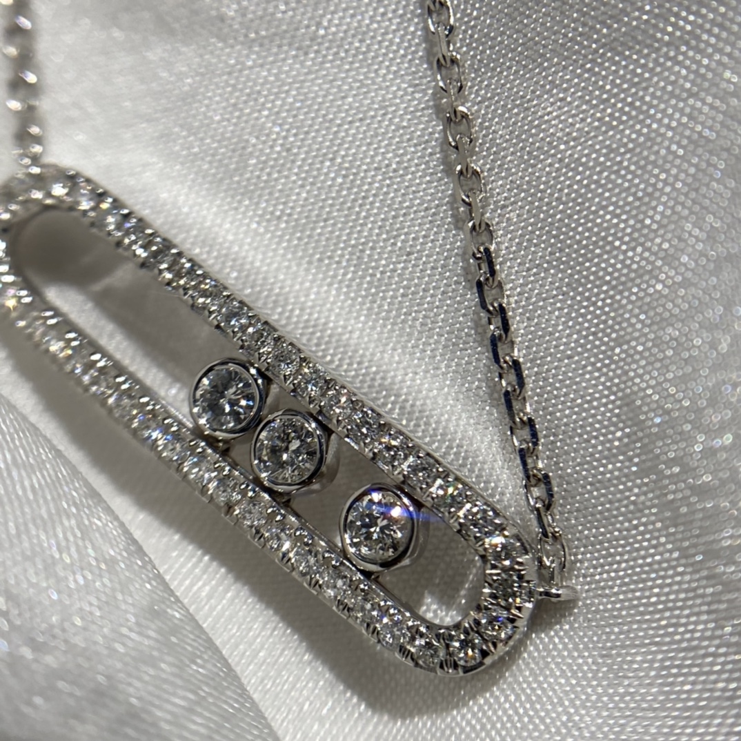 MESSIKA Колье Move из белого золота с бриллиантами MESSIKA Колье Move из белого золота с бриллиантами