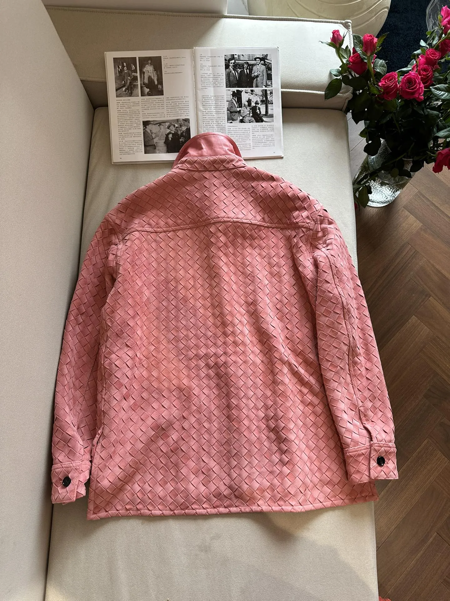 BOTTEGA VENETA Женская рубашка из замши BOTTEGA VENETA Женская рубашка из замши