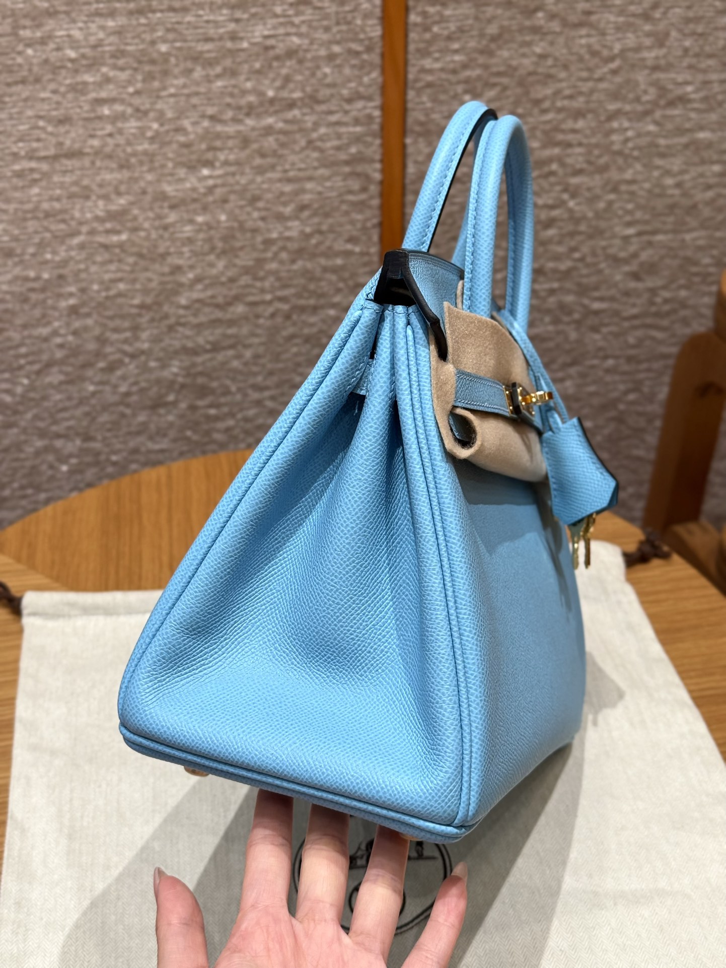 HERMES Женская сумка Birkin 25 см 7N Epsom HERMES Женская сумка Birkin 25 см 7N Epsom