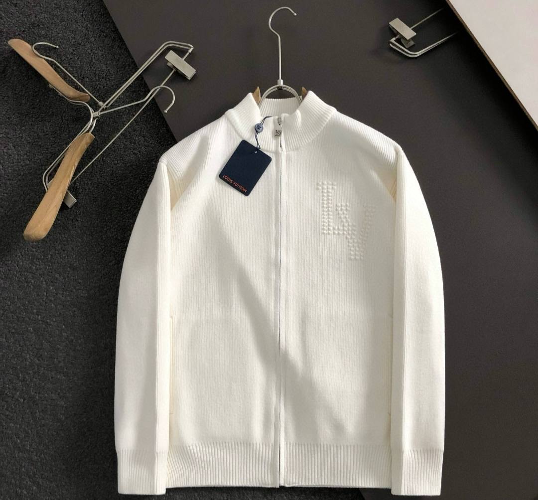LOUIS VUITTON Мужской кардиган из шерсти LOUIS VUITTON Мужской кардиган из шерсти