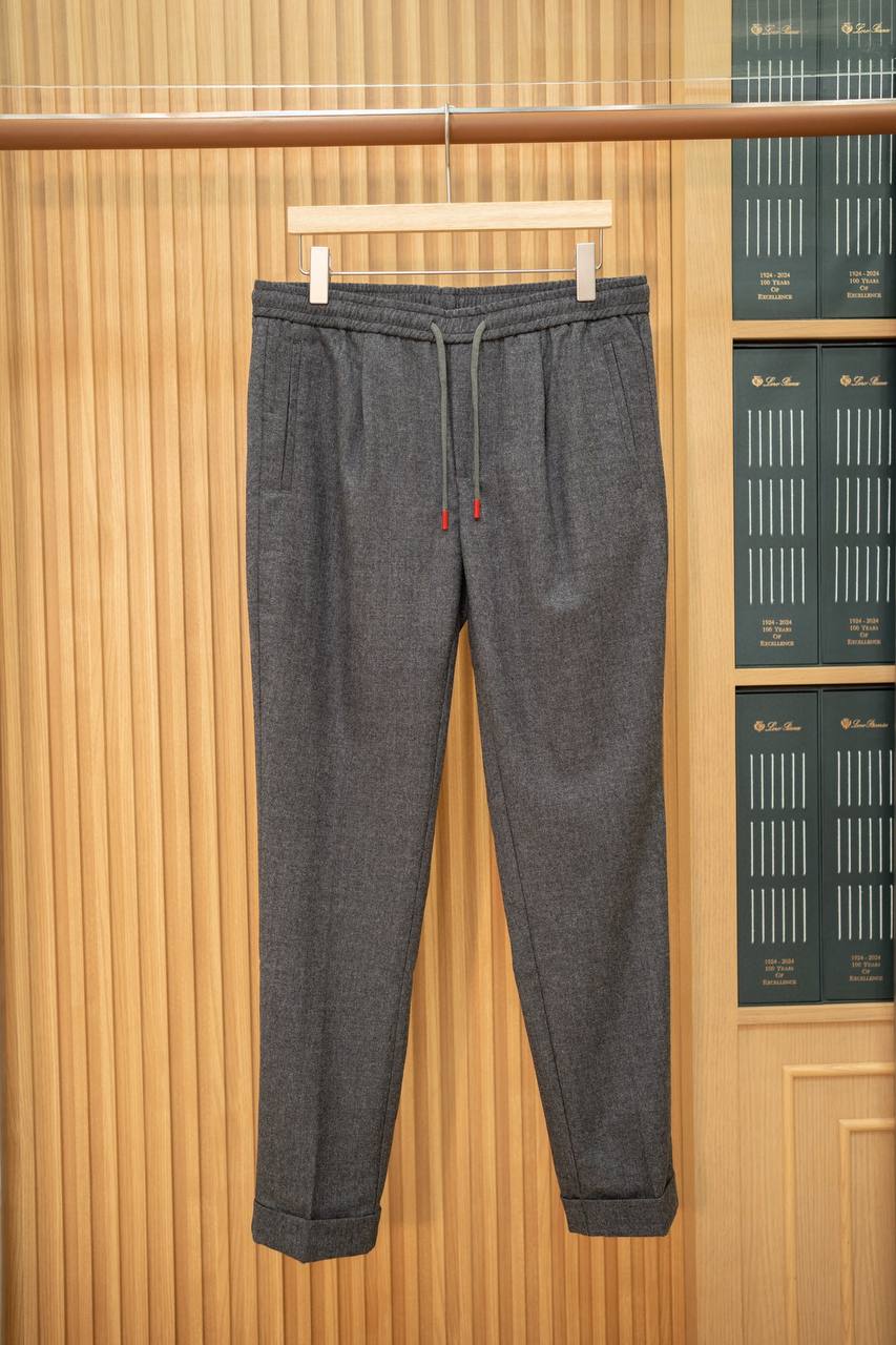 KITON Мужские брюки из хлопка  KITON Мужские брюки из хлопка