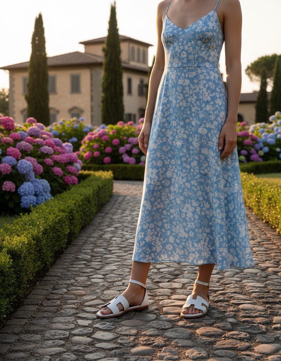 HERMES Женские сандалии Santorini HERMES Женские сандалии Santorini