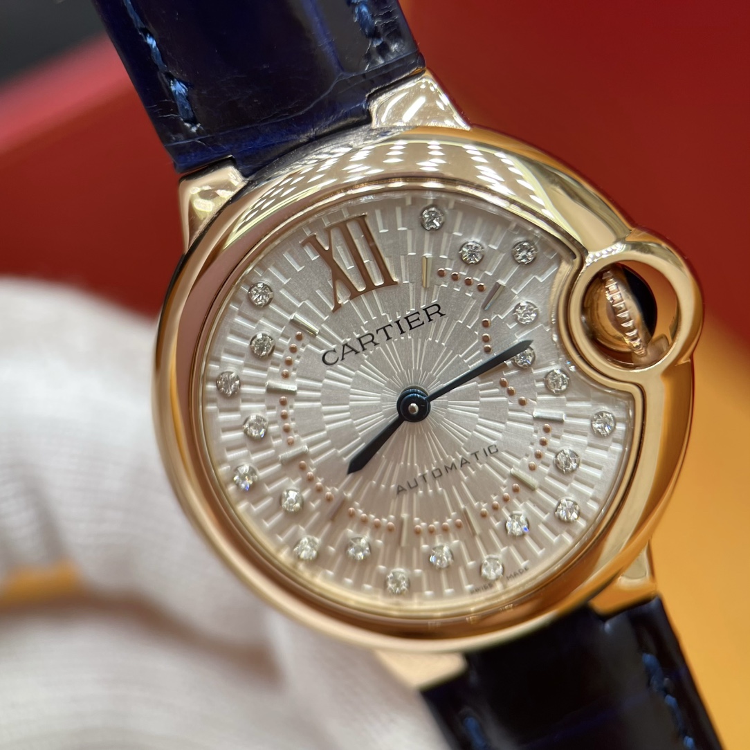 CARTIER Женские часы Cartier Ballon Bleu 33 WGBB0052 CARTIER Женские часы Cartier Ballon Bleu 33 WGBB0052