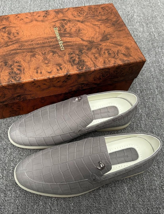 STEFANO RICCI Мужские лоферы из коровьей кожи