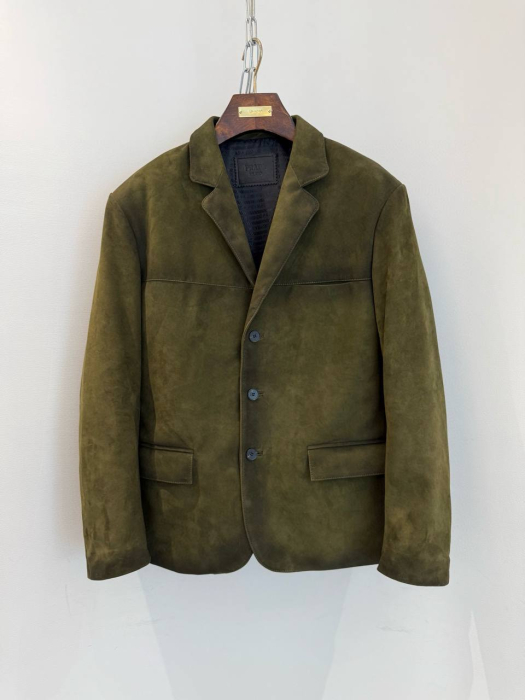 PRADA Мужской кожаный пиджак