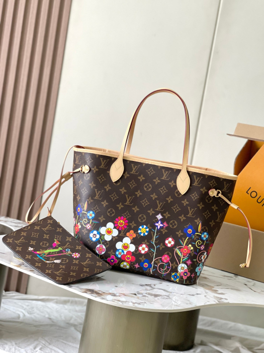 LOUIS VUITTON Женская сумка LV x TM Neverfull MM M13271