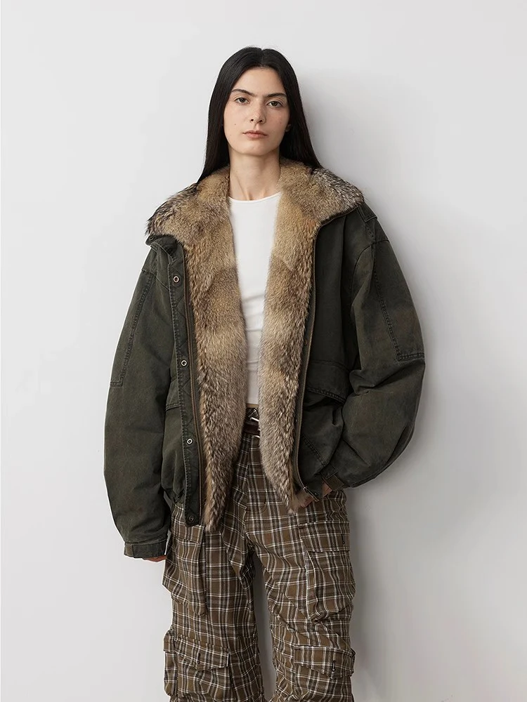 BRUNELLO CUCINELLI Женская куртка с мехом  BRUNELLO CUCINELLI Женская куртка с мехом