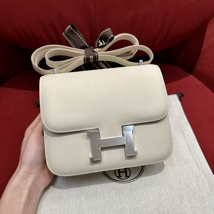 Hermes Женская сумка Constance 19 см ck10 Epsom