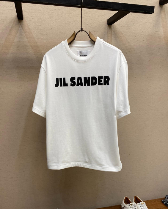 JIL SANDER Мужская футболка хлопок