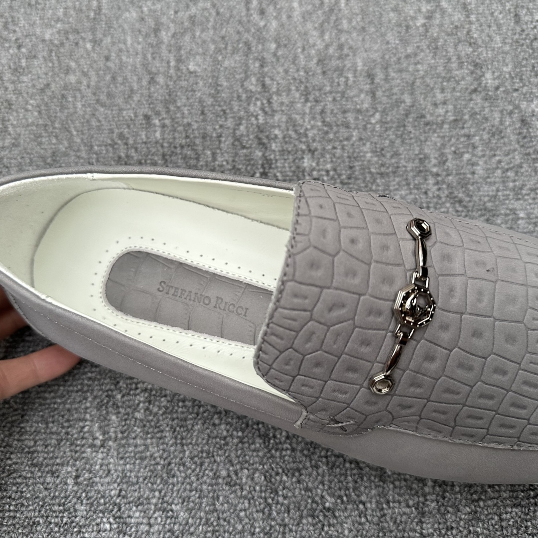 STEFANO RICCI Мужские лоферы из коровьей кожи STEFANO RICCI Мужские лоферы из коровьей кожи
